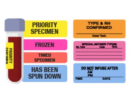 Blood Bank Communication Labels