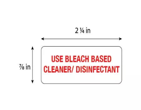 Use Bleach Based Cleaner Disinfectant
