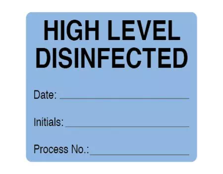 High Level Disinfected
