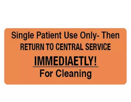 Single Patient Use Only Then Return to centra