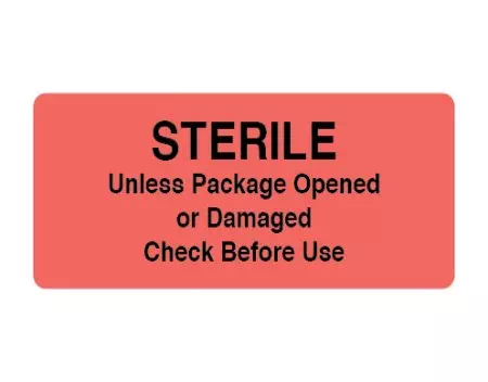 STERILE Unless package opened or damaged Chec