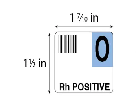 Label, O Rh Positive