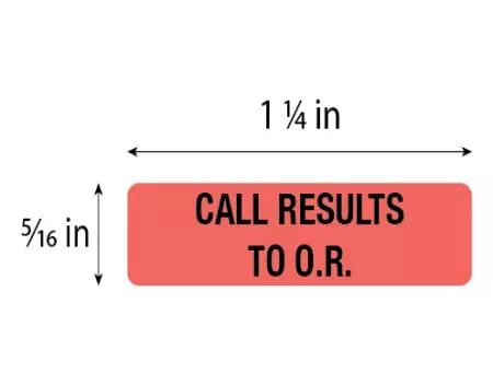 Call Results to O.R.