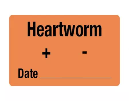 Label, Heartworm Date______