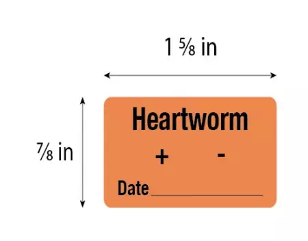 Label, Heartworm Date______