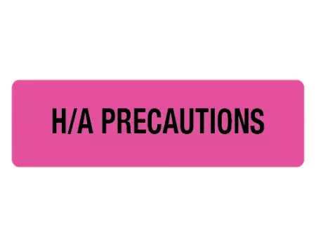 H/A Precautions