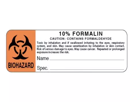 Biohazard 10% Formalin