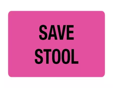 Label, Save Stool