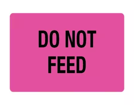 Label, Do Not Feed