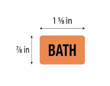Label, Bath
