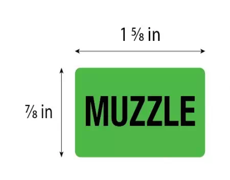 Label, Muzzle