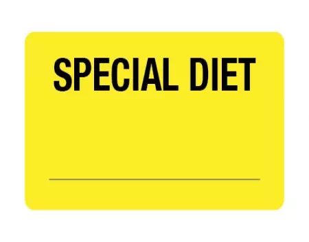 Label, Special Diet _____