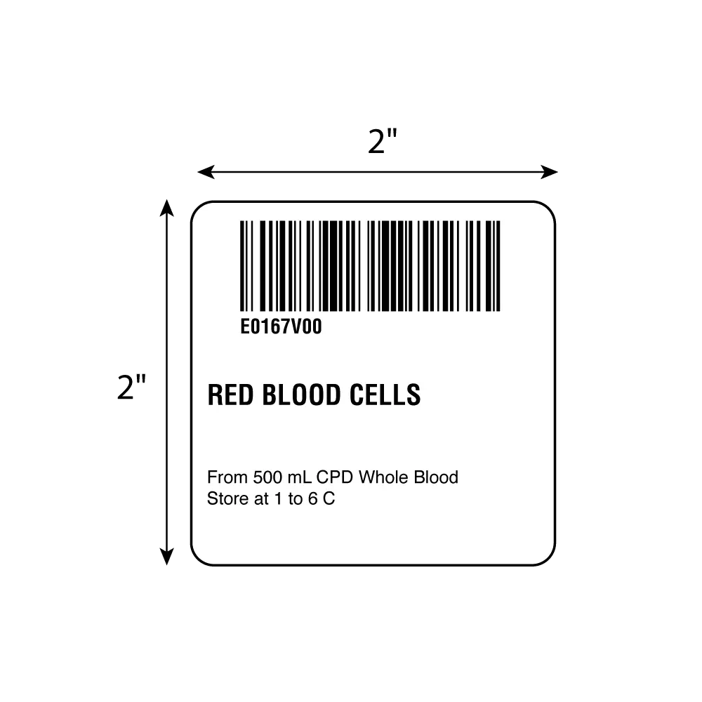 ISBT 128 Red Blood Cells