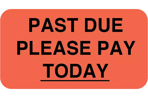 Past Due Please Pay Today