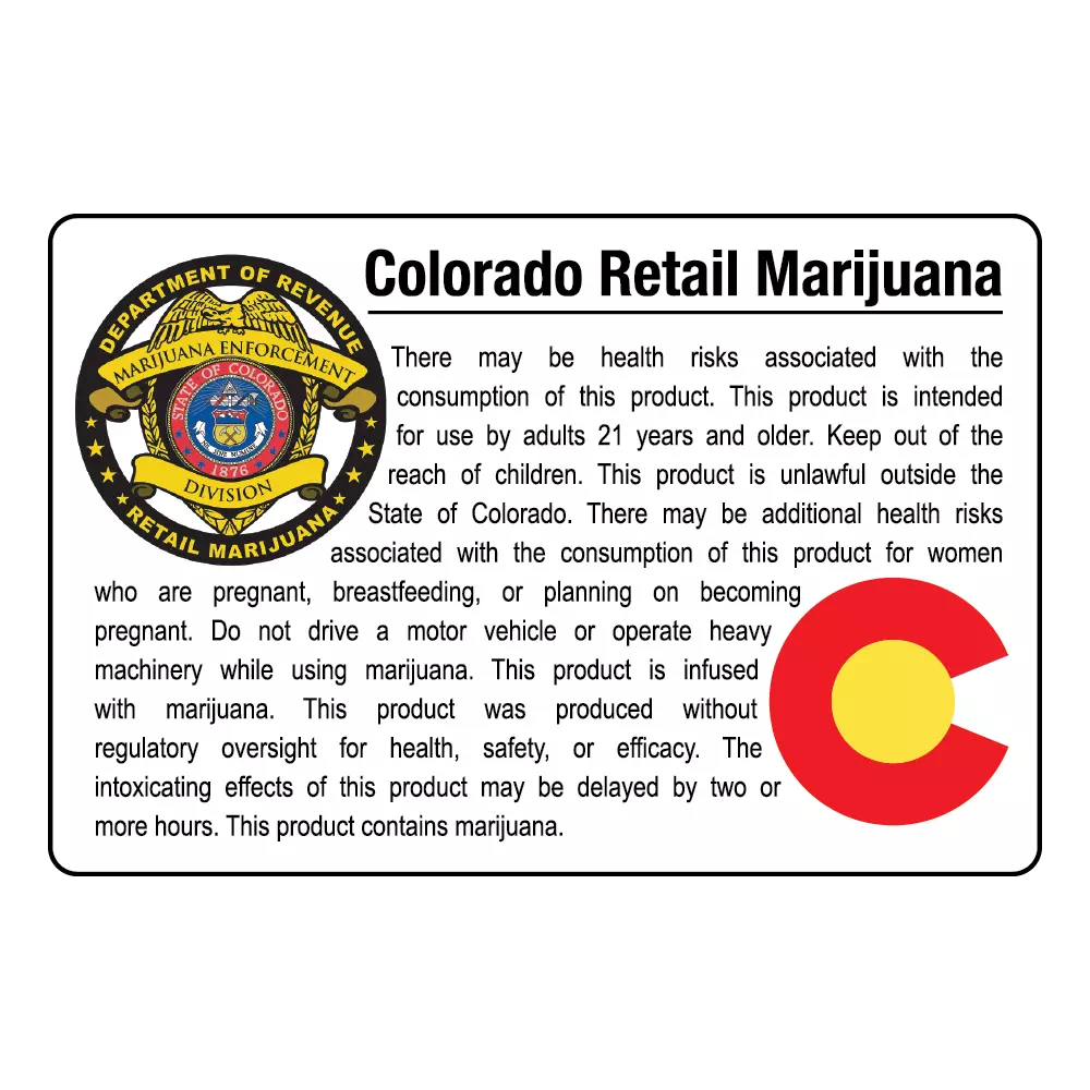 Colorado Medical Compliant Labels