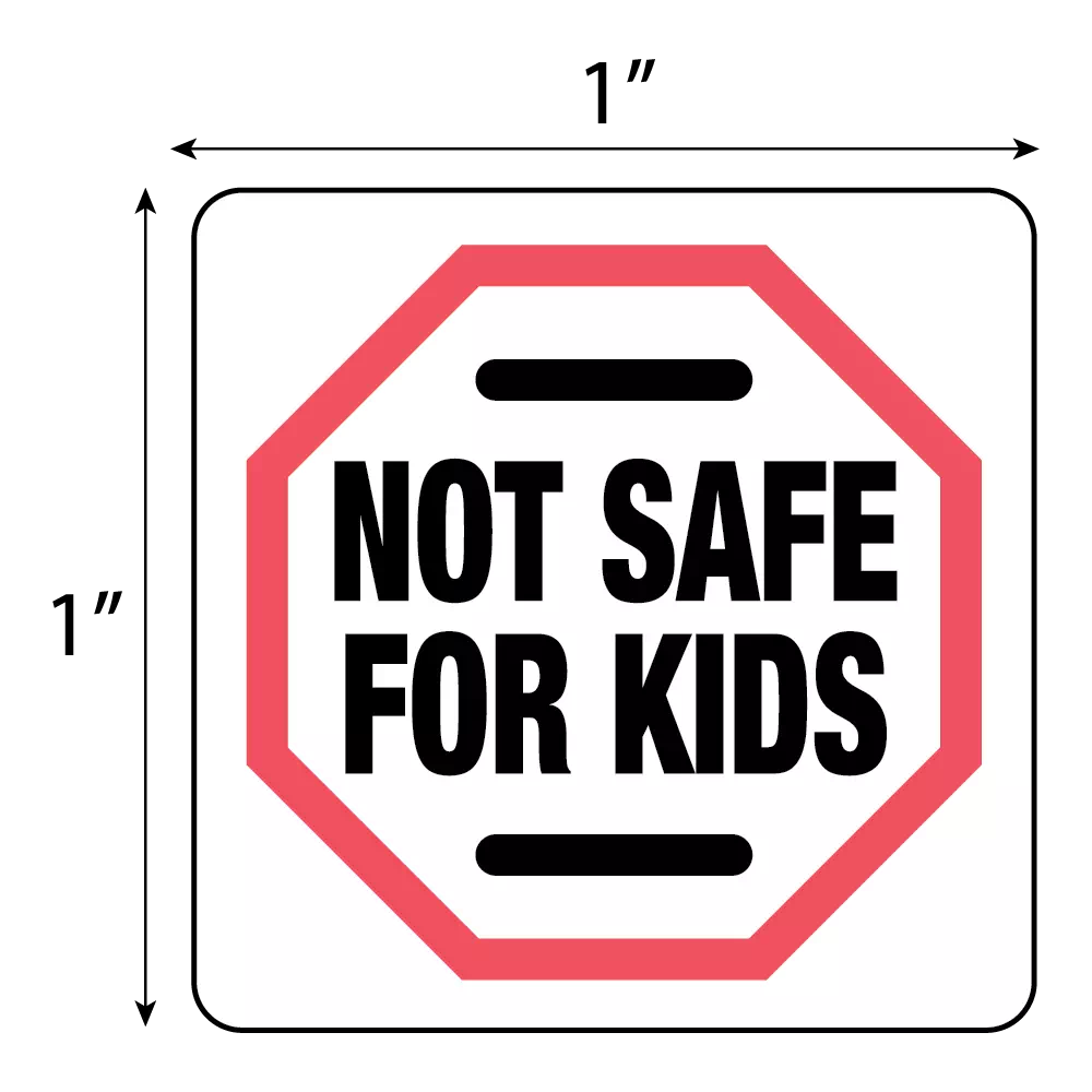 Massachussetts Not Safe For Kids Label