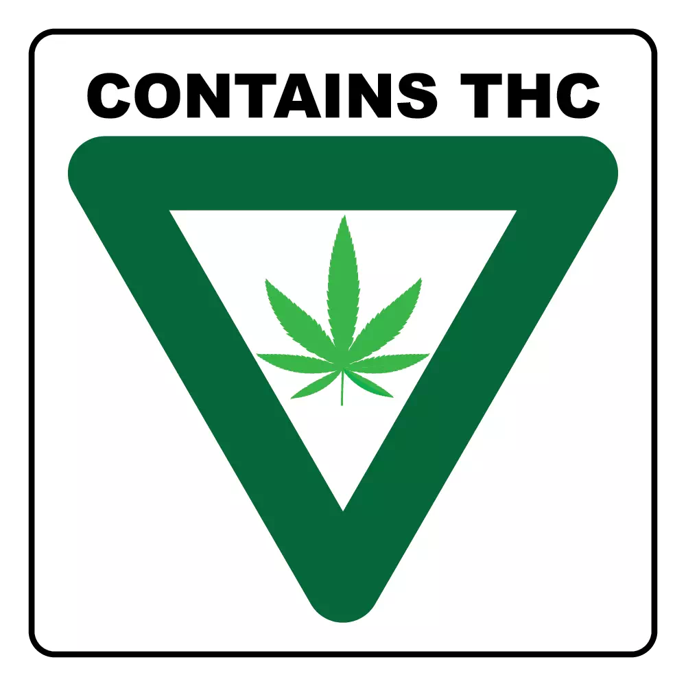 Michigan THC Label