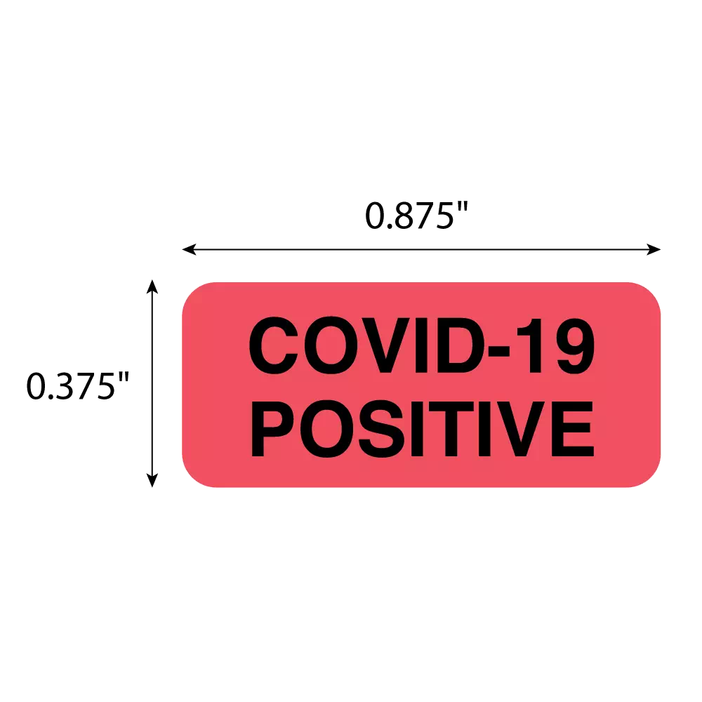 COVID-19 POSITIVE LABEL