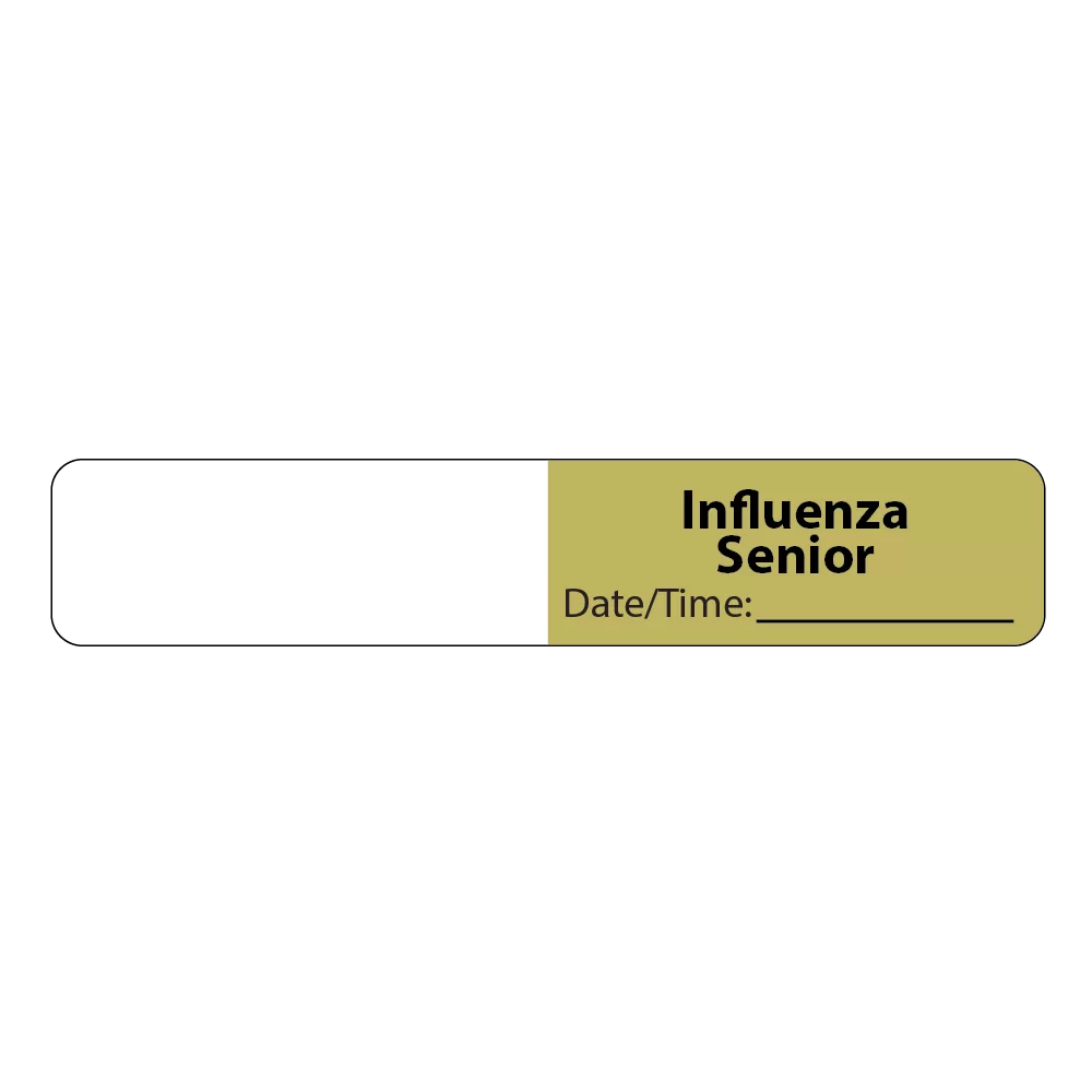 Syringe Flag Influenza Senior