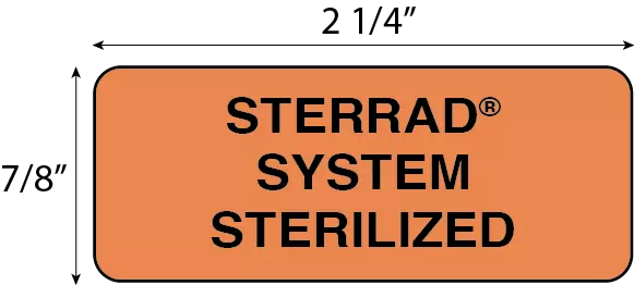 Sterrad System Sterilized