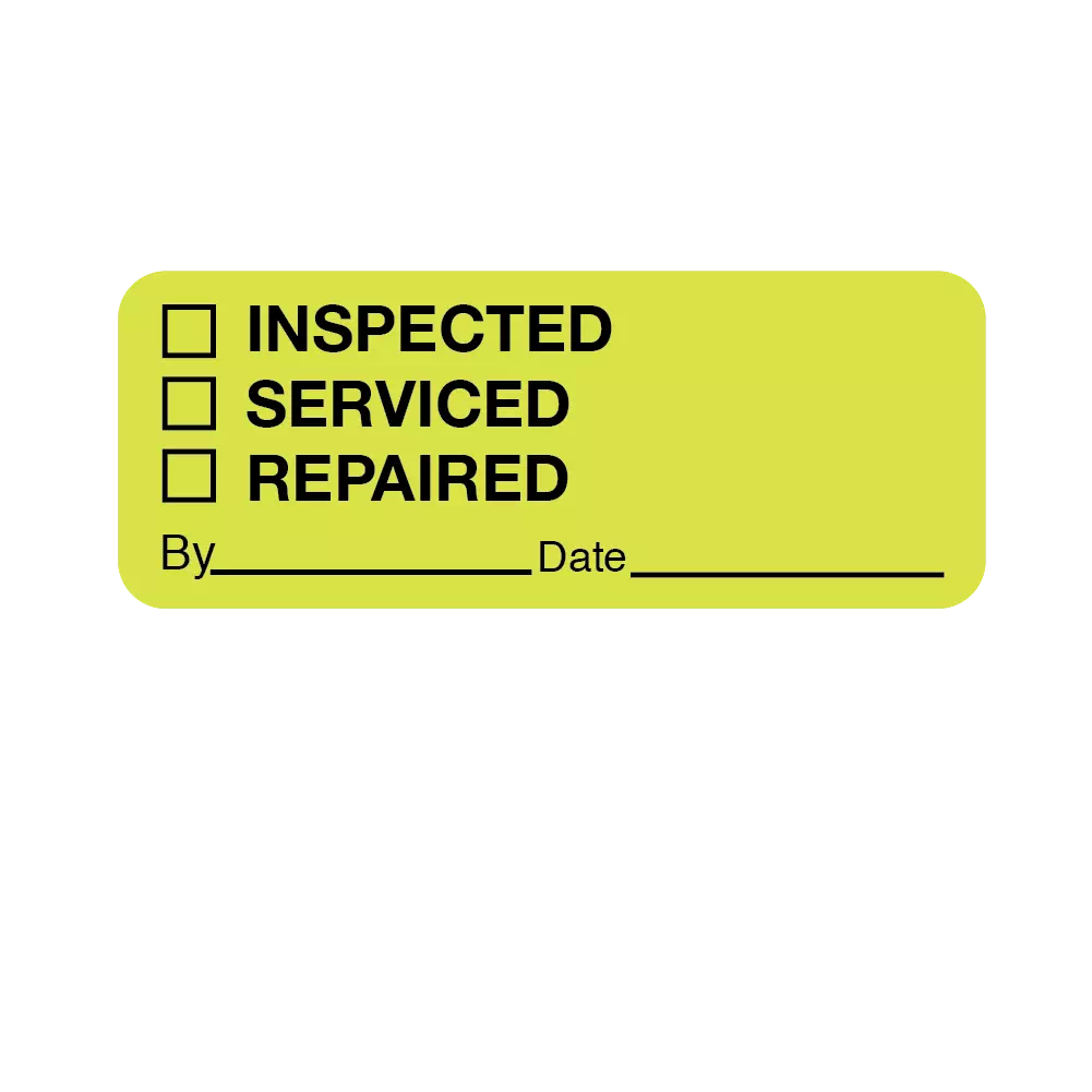 Inspected, Serviced and Repaired