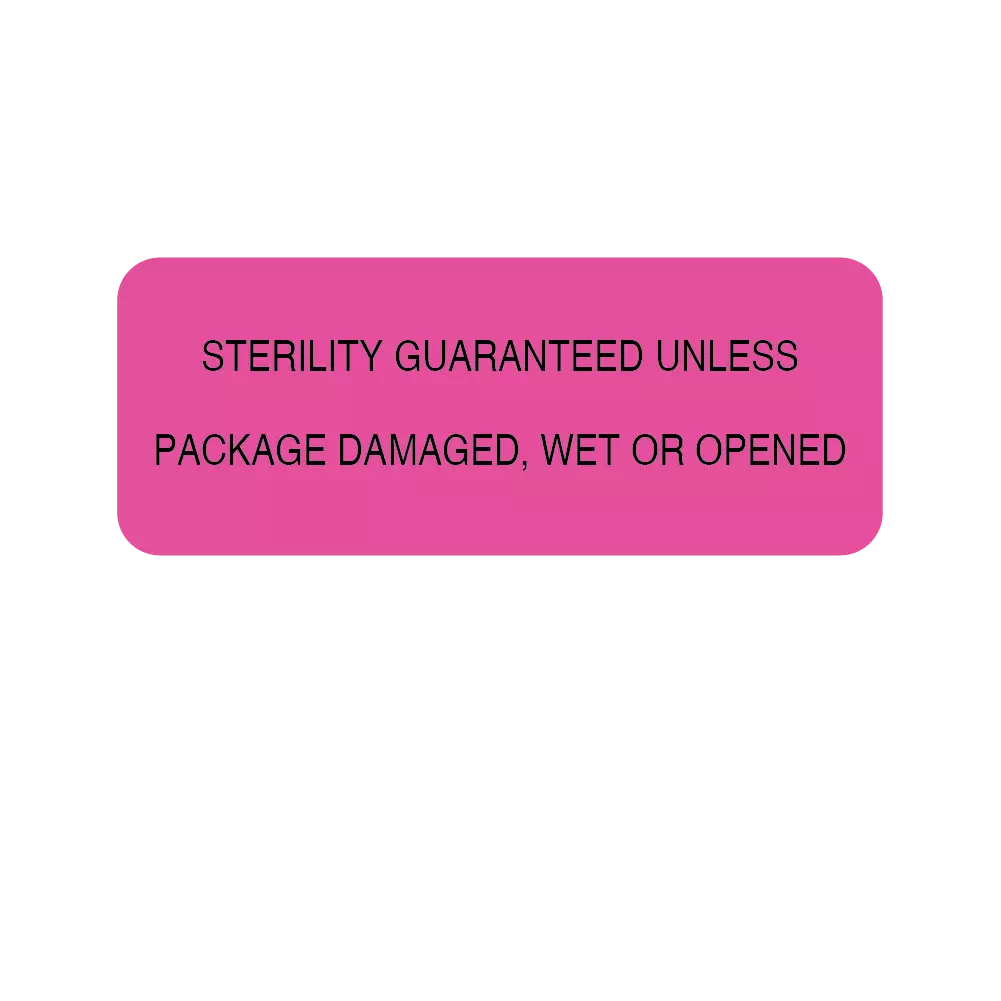 Sterility Guaranteed Unless