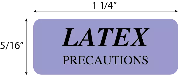 Latex Precautions