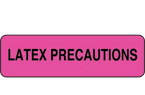 Latex Precautions