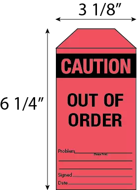 Caution Out of Order