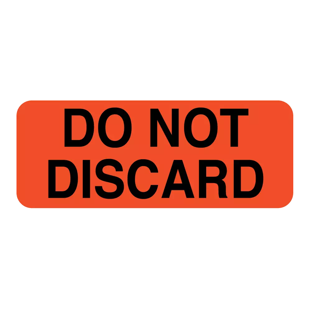 Do Not Discard