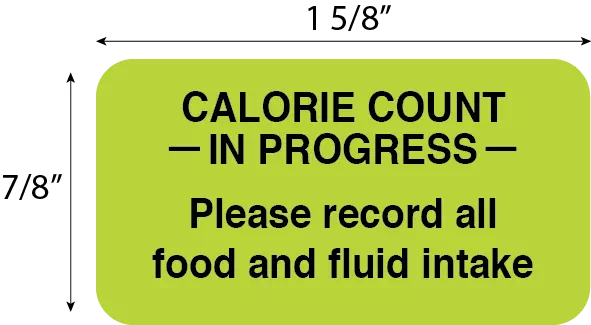 Calorie Count - In Progress