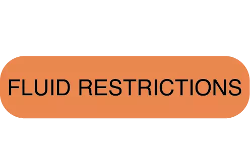Fluid Restrictions