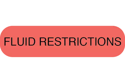 Fluid Restrictions