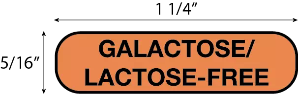 Galactose / Lactose-Free