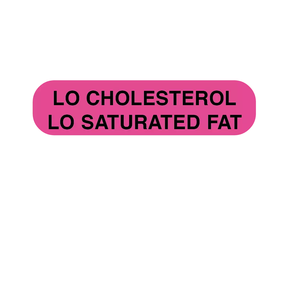 Lo Cholesterol Lo Saturated Fat
