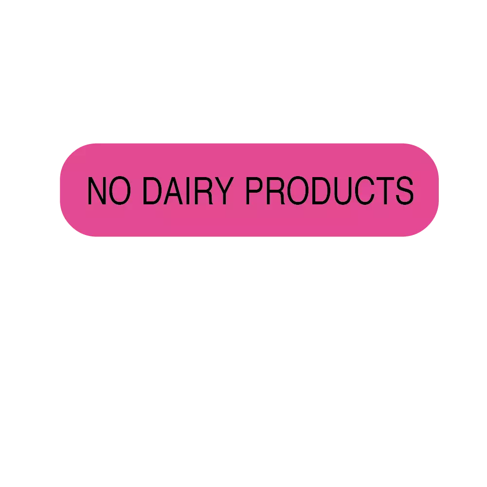 No Dairy Products