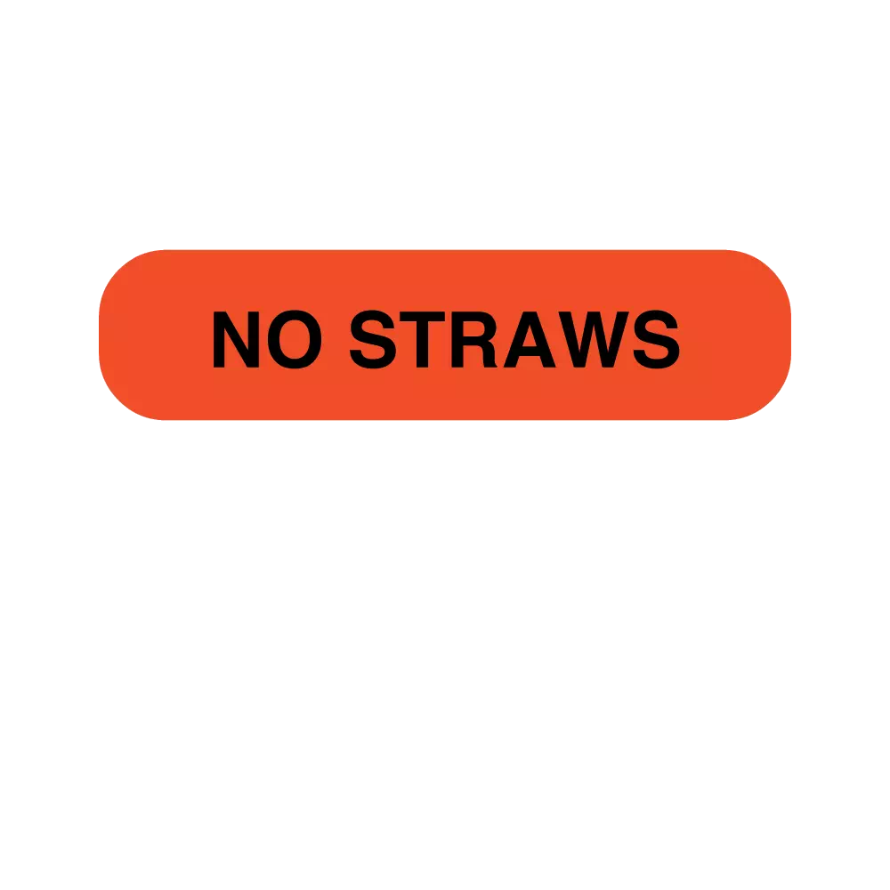 No Straws
