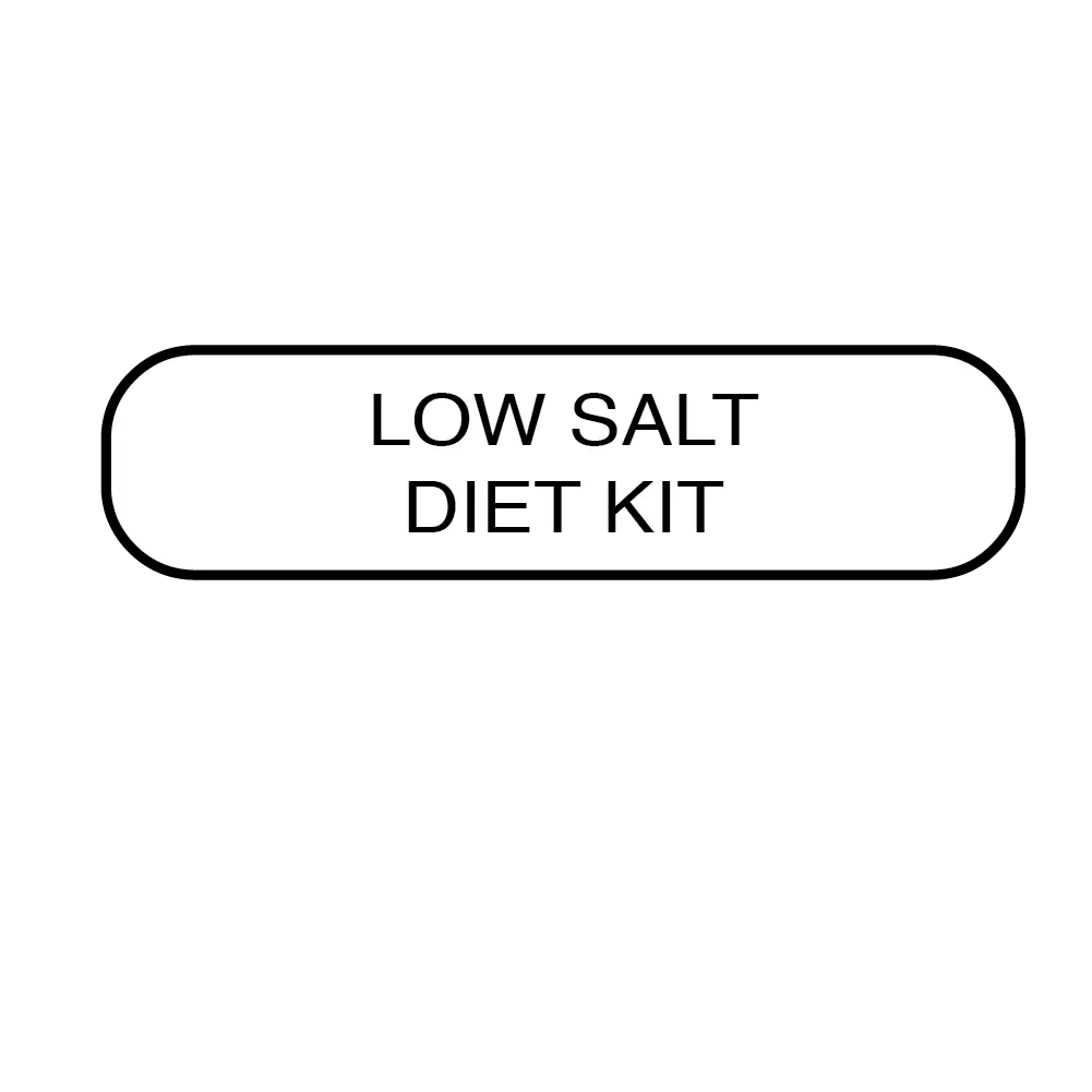 Low Salt Diet Kit
