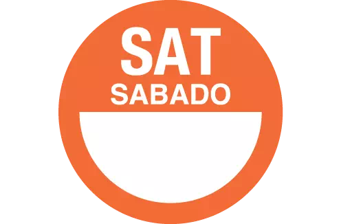 Dissolvable DaySpots - Saturday/Sabado