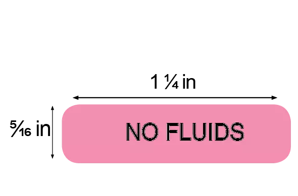 No Fluids