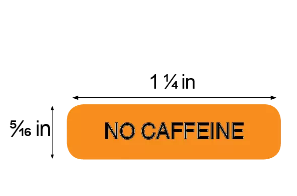 NO CAFFEINE