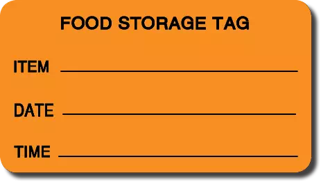 Food Storage Tag
