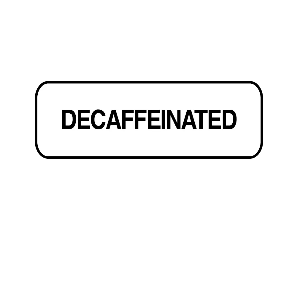 Decaffeinated