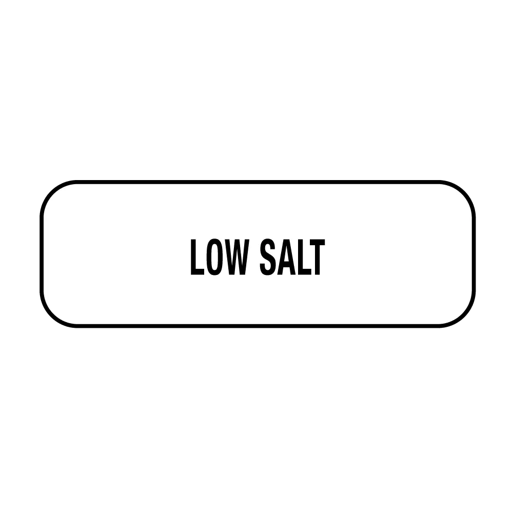 Low Salt