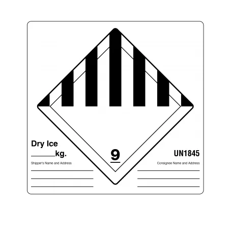 Dry Ice _____kg UN1845