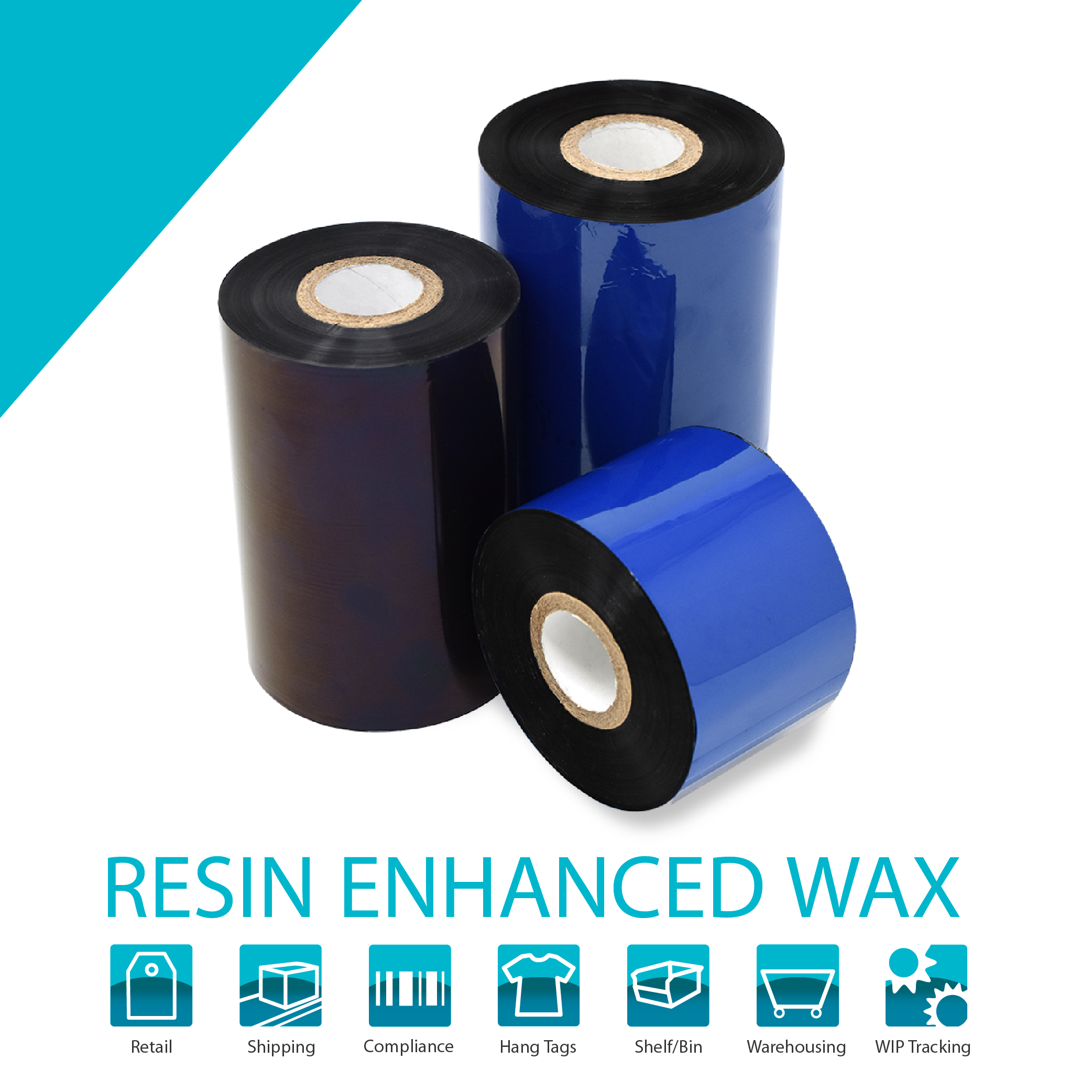 Wax Ribbon for Datamax/Sato Printers