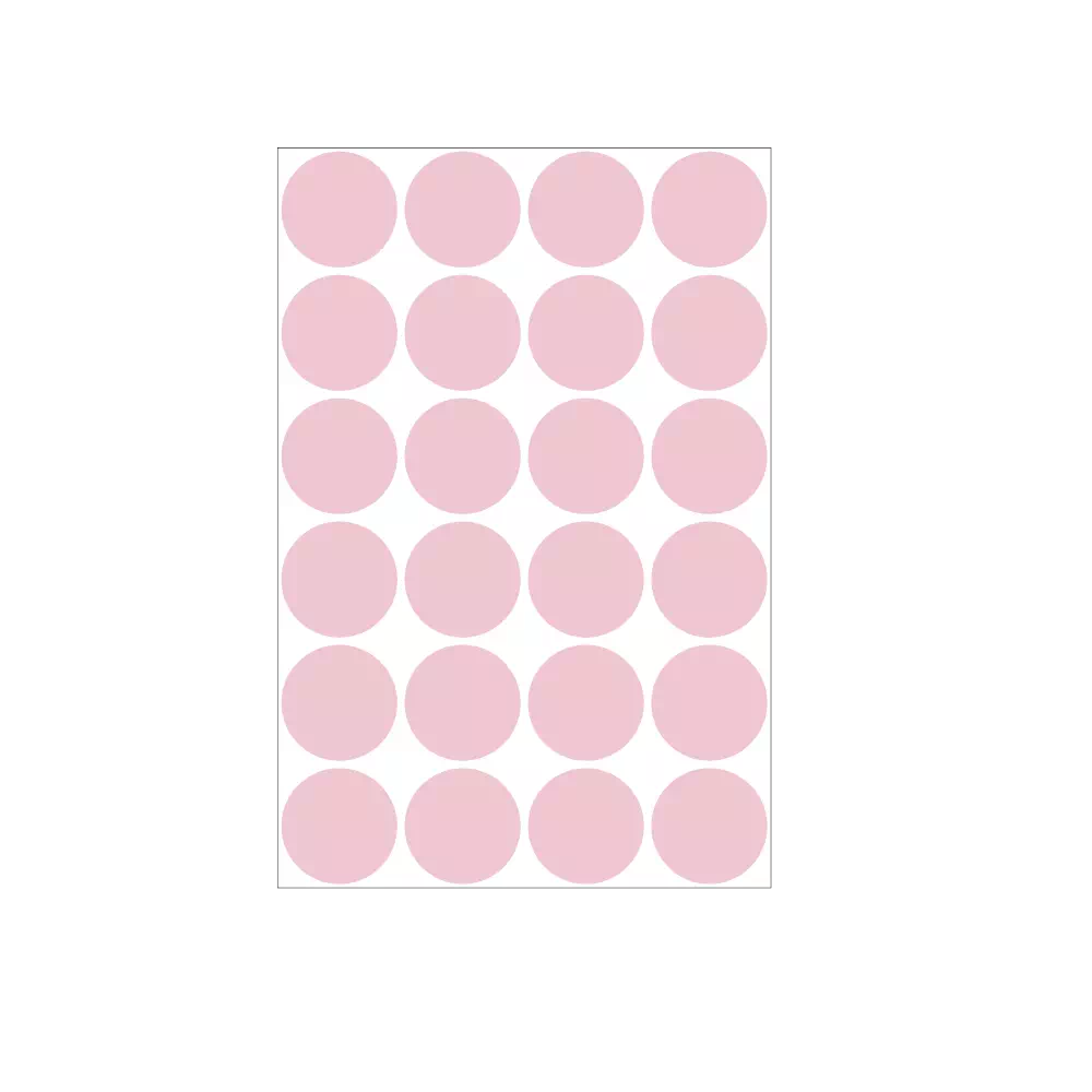 Label, Color Coded Dot Sheet Form - 1