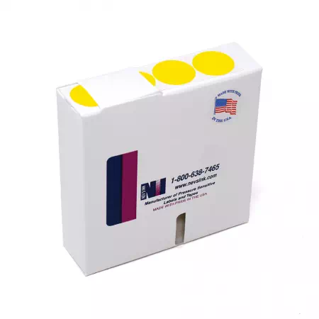 Label, Color Coded Dot Roll Form - 1