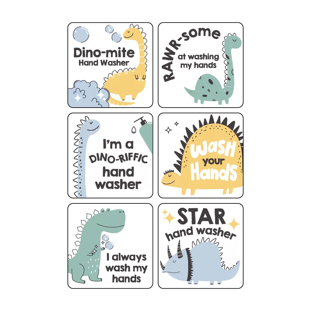 Assorted Hand Washing Labels