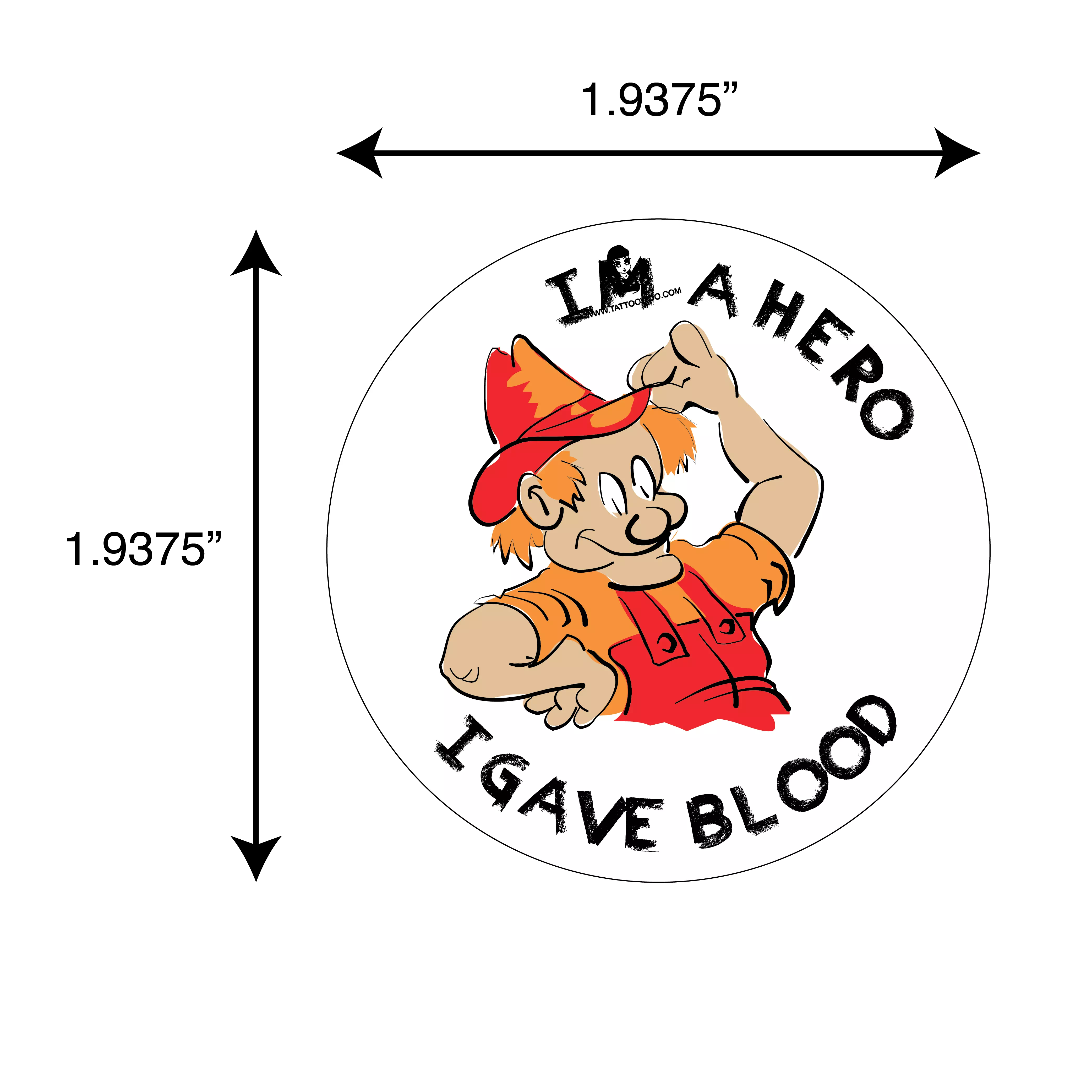 I'm A Hero I Gave Blood